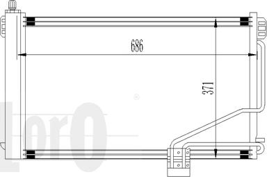 ABAKUS 054-016-0014 - Lauhdutin, ilmastointilaite inparts.fi