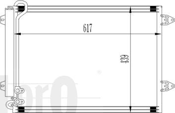 ABAKUS 053-016-0018 - Lauhdutin, ilmastointilaite inparts.fi