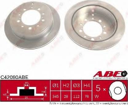 ABE C42080ABE - Jarrulevy inparts.fi