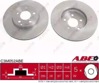 ABE C3M052ABE - Jarrulevy inparts.fi