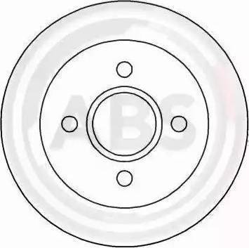 BOSCH F 026 A05 694 - Jarrulevy inparts.fi