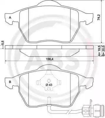 Magneti Marelli 363702160311 - Jarrupala, levyjarru inparts.fi