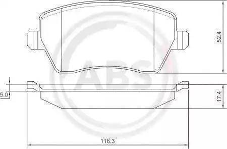 Magneti Marelli 363702161250 - Jarrupala, levyjarru inparts.fi