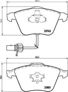 Magneti Marelli 363700201223 - Jarrupala, levyjarru inparts.fi