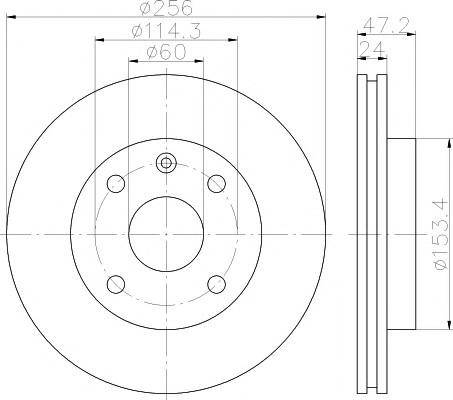 ACDelco 19372233 - Jarrulevy inparts.fi