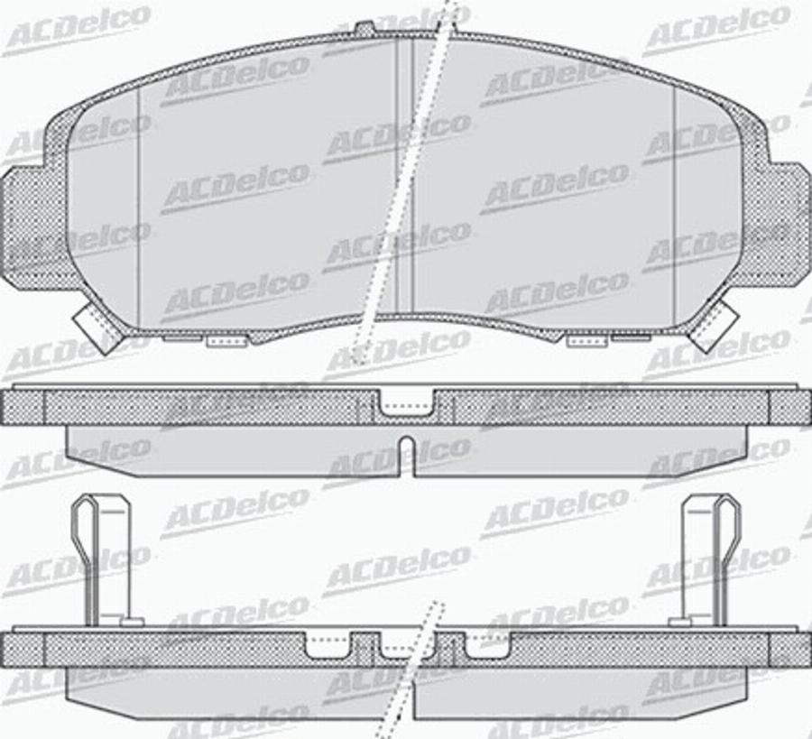 ACDelco AC947381D - Jarrupala, levyjarru inparts.fi