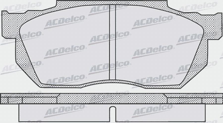 ACDelco AC438581D - Jarrupala, levyjarru inparts.fi