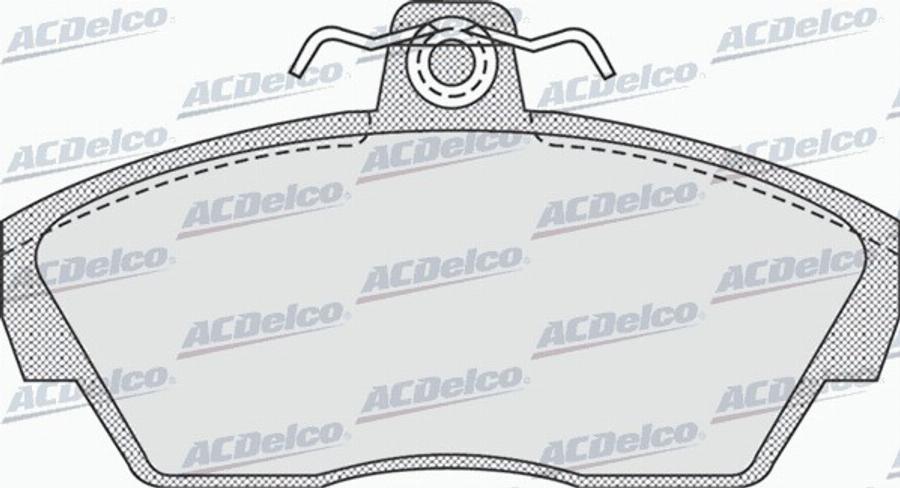 ACDelco AC667981D - Jarrupala, levyjarru inparts.fi