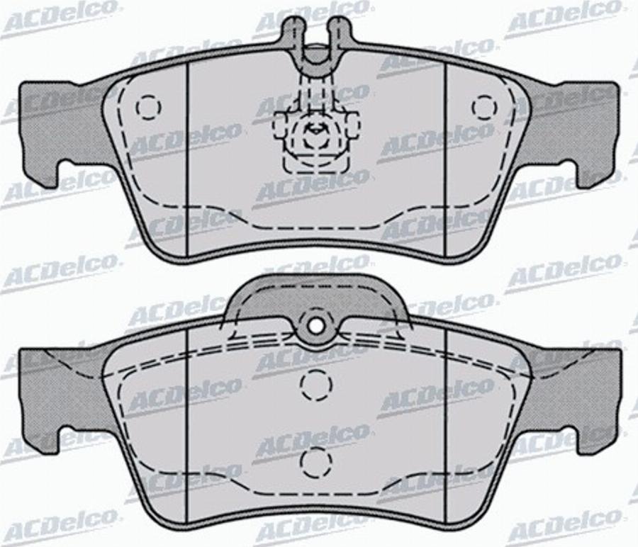 ACDelco AC603781D - Jarrupala, levyjarru inparts.fi