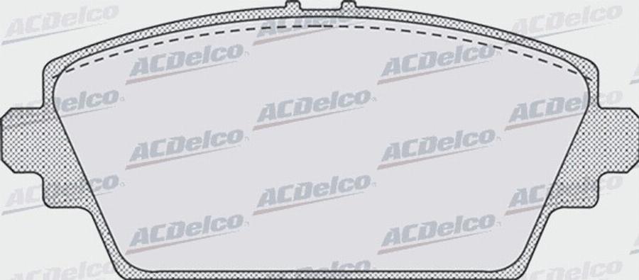 ACDelco AC607981D - Jarrupala, levyjarru inparts.fi