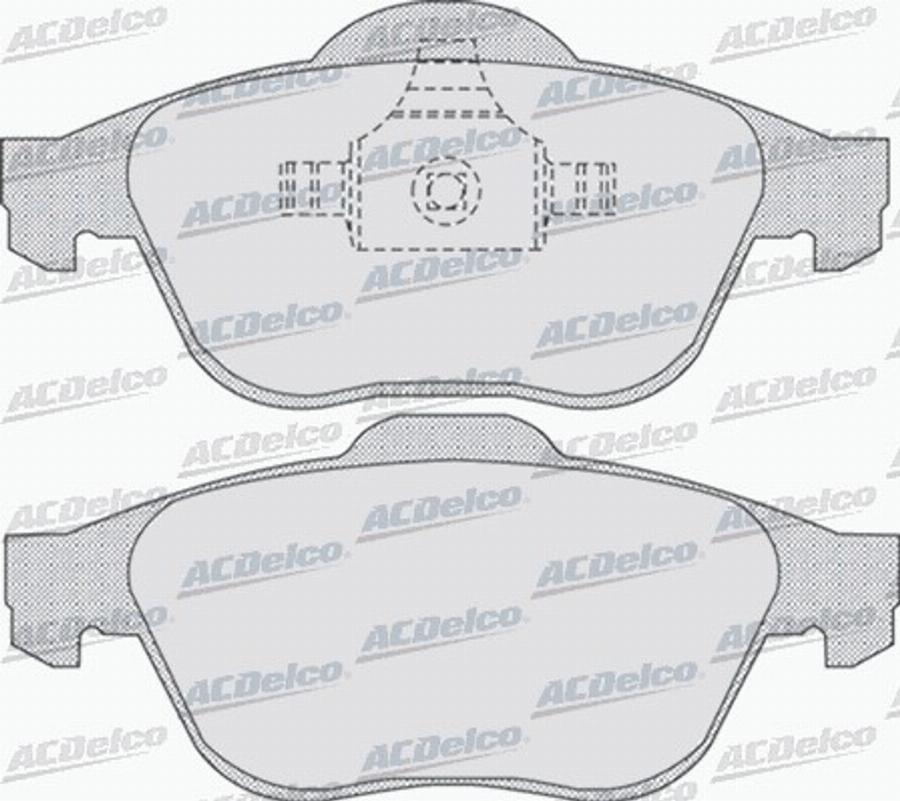 ACDelco AC686481D - Jarrupala, levyjarru inparts.fi