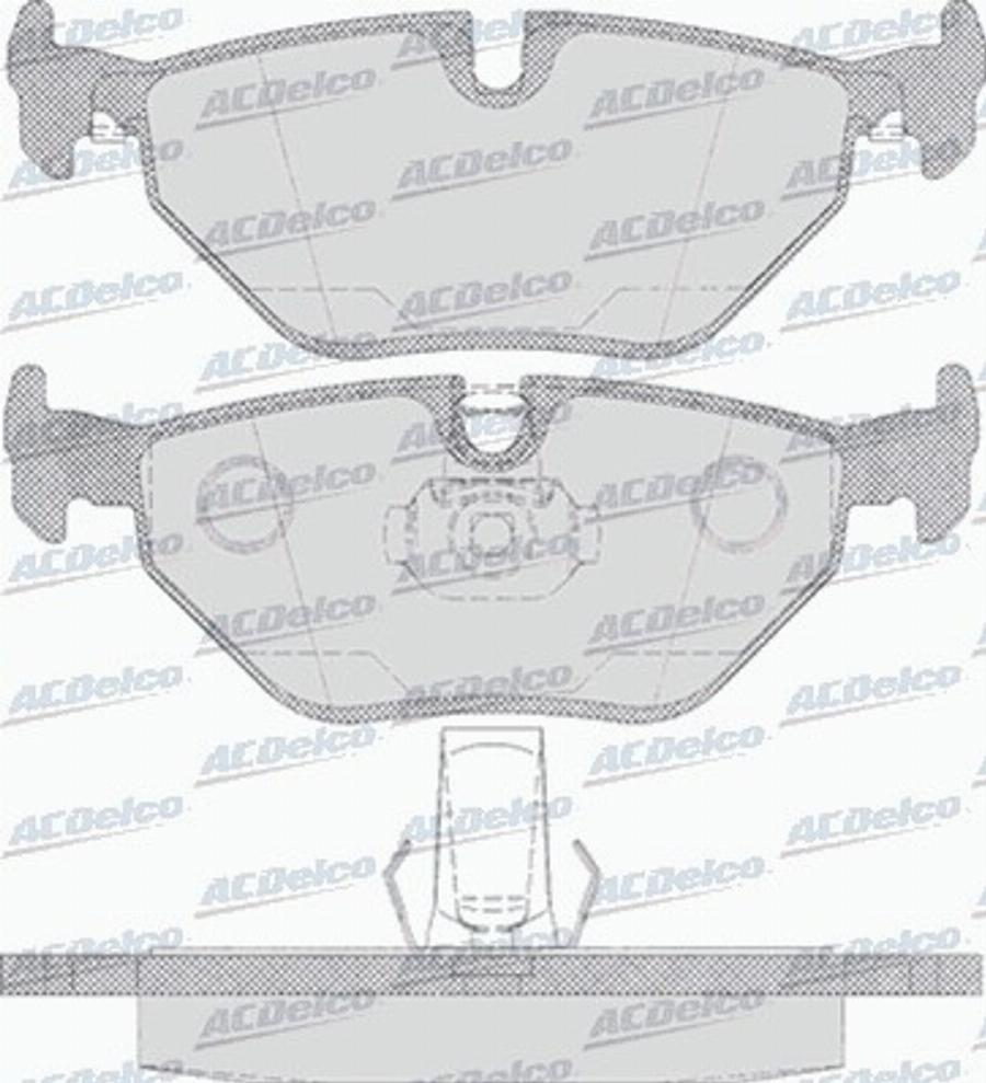 ACDelco AC637181D - Jarrupala, levyjarru inparts.fi