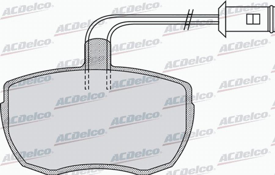 ACDelco AC058968D - Jarrupala, levyjarru inparts.fi