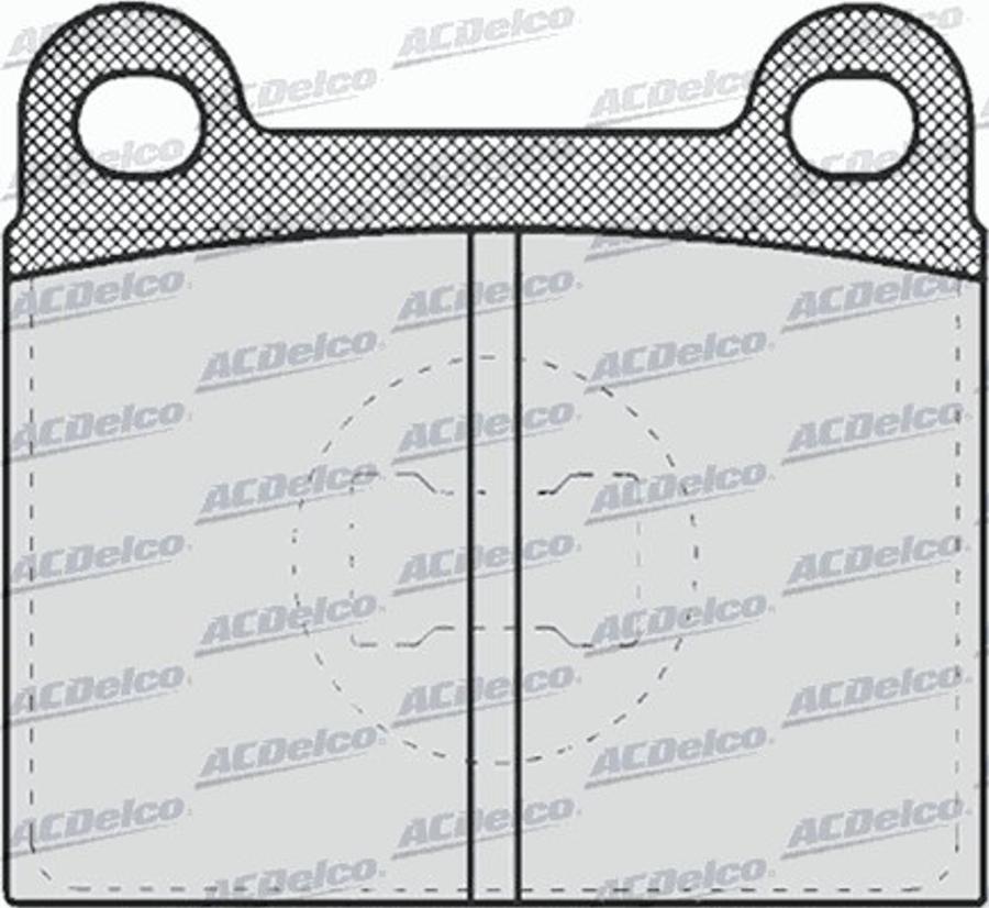 ACDelco AC058659D - Jarrupala, levyjarru inparts.fi