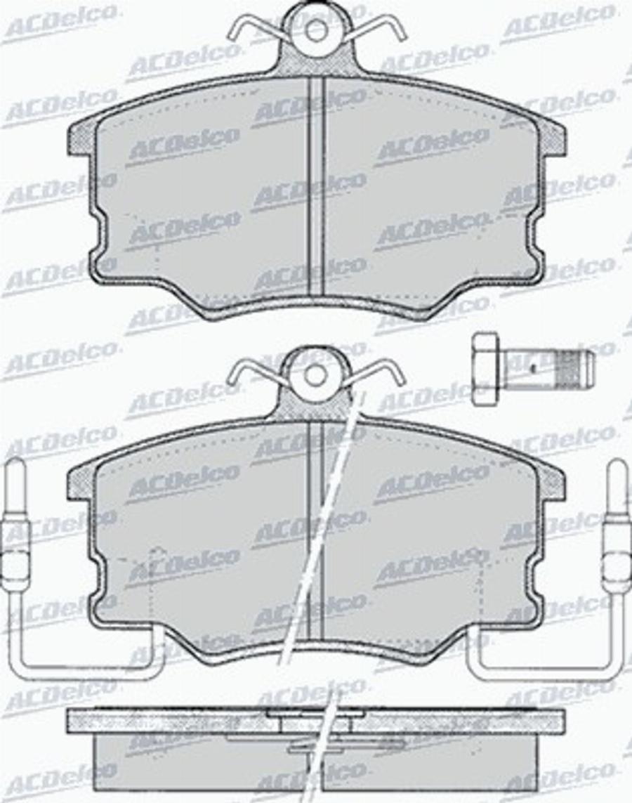 ACDelco AC058098D - Jarrupala, levyjarru inparts.fi