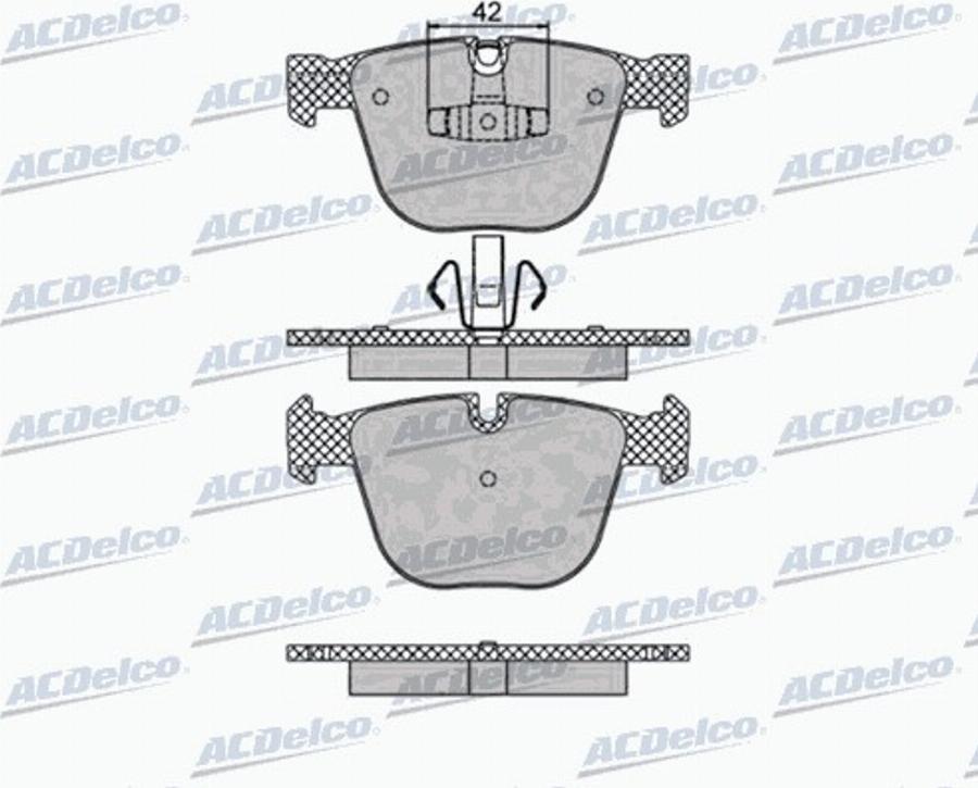 ACDelco AC0581473D - Jarrupala, levyjarru inparts.fi