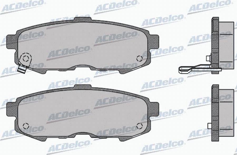 ACDelco AC0581503D - Jarrupala, levyjarru inparts.fi