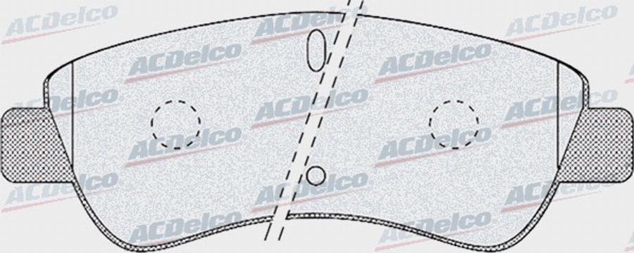 ACDelco AC0581188D - Jarrupala, levyjarru inparts.fi