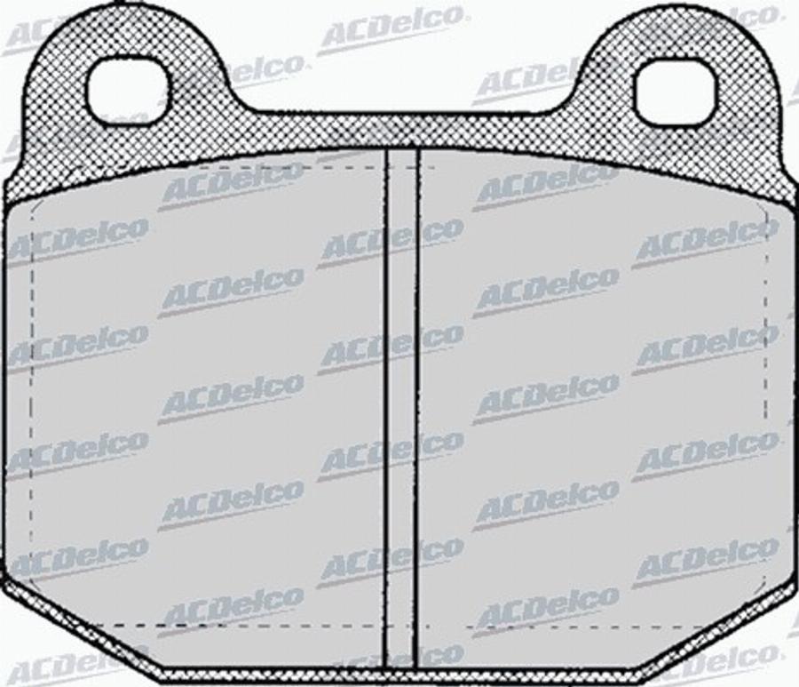 ACDelco AC058137D - Jarrupala, levyjarru inparts.fi