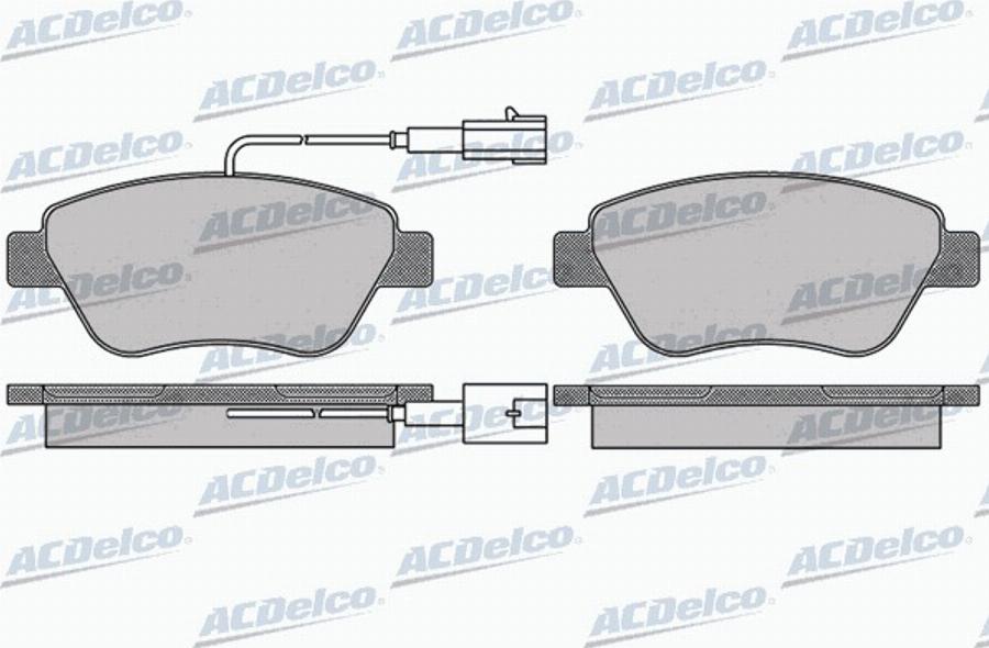 ACDelco AC058763AD - Jarrupala, levyjarru inparts.fi