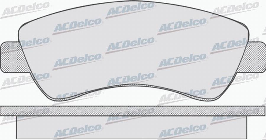 ACDelco AC058789D - Jarrupala, levyjarru inparts.fi