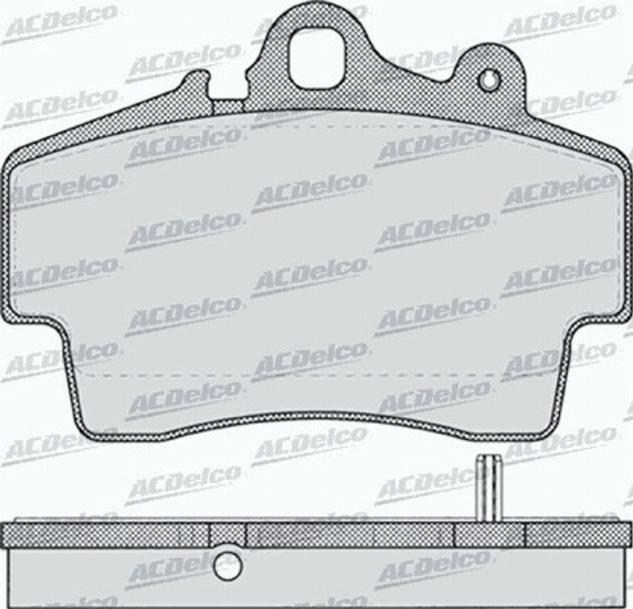 ACDelco AC058722D - Jarrupala, levyjarru inparts.fi