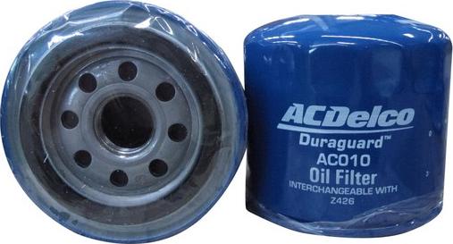 ACDelco AC010 - Öljynsuodatin inparts.fi