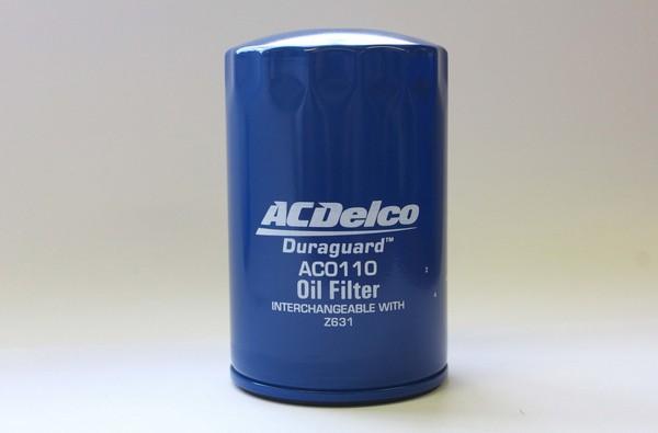 ACDelco AC0110 - Öljynsuodatin inparts.fi