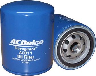 ACDelco AC011 - Öljynsuodatin inparts.fi