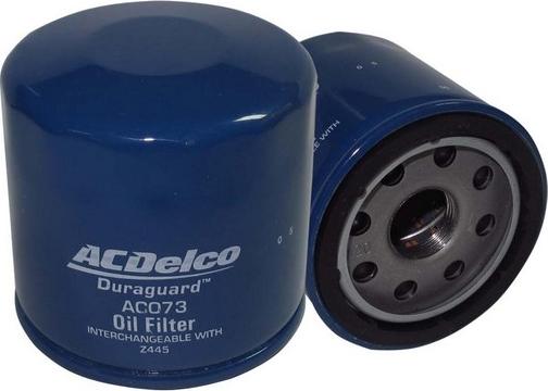 ACDelco AC073 - Öljynsuodatin inparts.fi