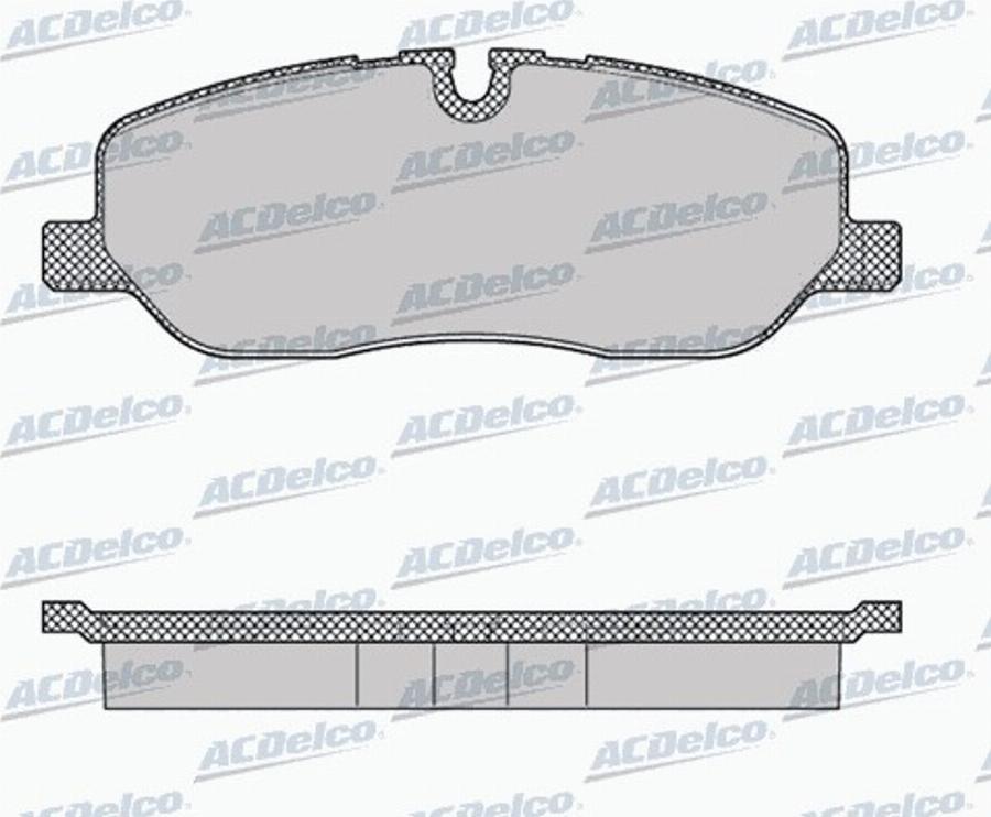 ACDelco AC848381D - Jarrupala, levyjarru inparts.fi