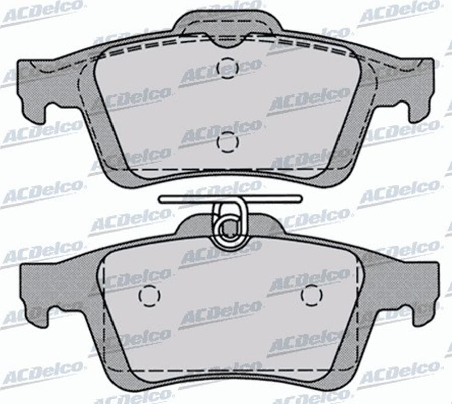 ACDelco AC815881D - Jarrupala, levyjarru inparts.fi