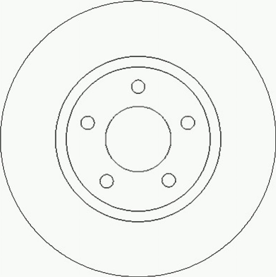 ACDelco AC2223D - Jarrulevy inparts.fi