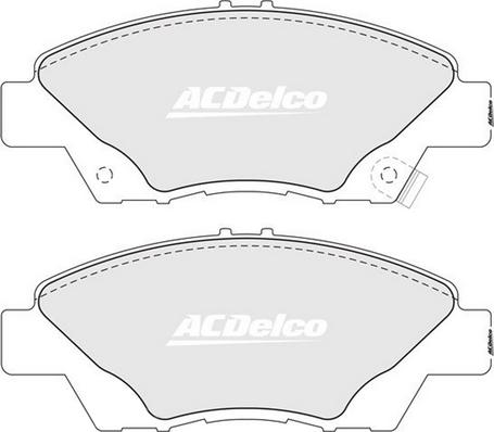 ACDelco ACD1991 - Jarrupala, levyjarru inparts.fi