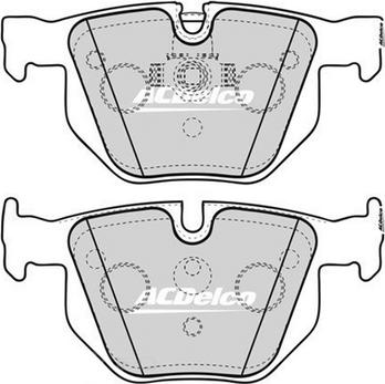 ACDelco ACD1694 - Jarrupala, levyjarru inparts.fi