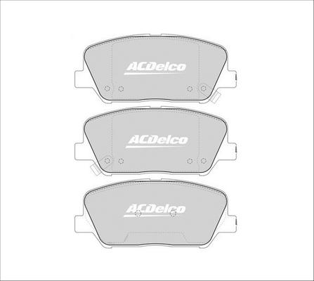 ACDelco ACD2348 - Jarrupala, levyjarru inparts.fi