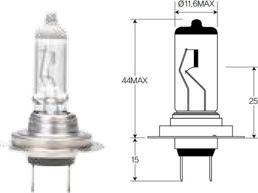 ACDelco ACH7 - Polttimo, ajovalo inparts.fi