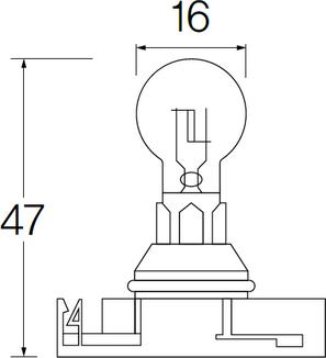 ACDelco ACPS19W - Polttimo, peruutusvalo inparts.fi