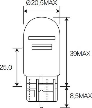 ACDelco ACT20W215 - Polttimo, jarruvalo inparts.fi