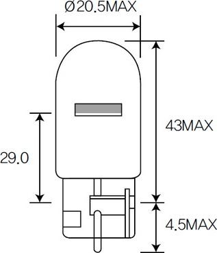 ACDelco ACT20 - Polttimo, vilkkuvalo inparts.fi