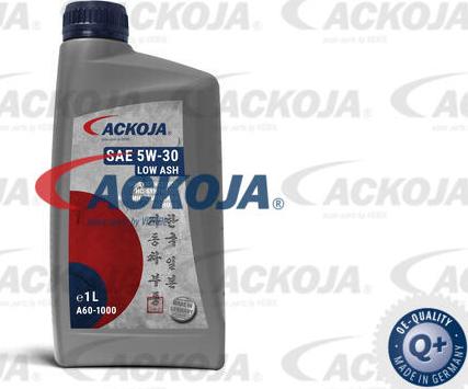 ACKOJA A60-1000 - Moottoriöljy inparts.fi