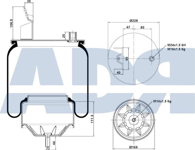 ADR 51559901 - Metallipalje, ilmajousitus inparts.fi