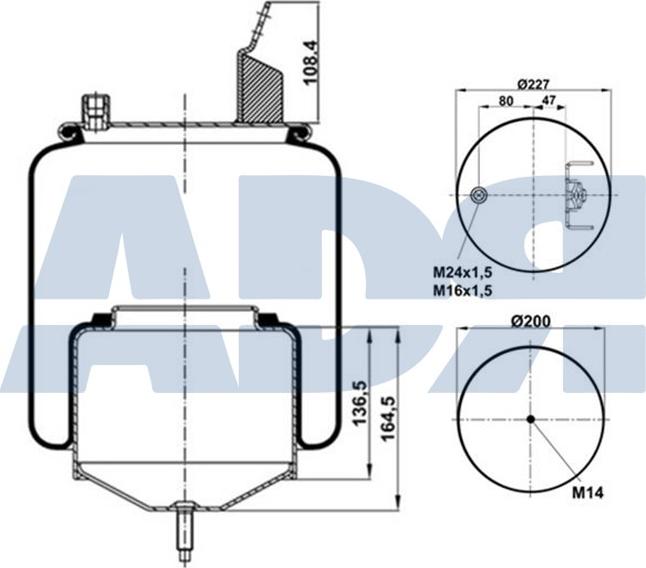 ADR 51559400 - Metallipalje, ilmajousitus inparts.fi