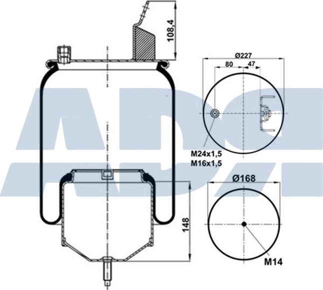 ADR 51559600 - Metallipalje, ilmajousitus inparts.fi