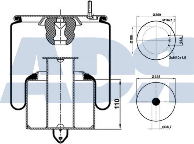 ADR 51559200 - Metallipalje, ilmajousitus inparts.fi