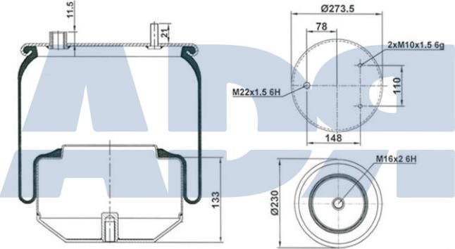 ADR 51564301 - Metallipalje, ilmajousitus inparts.fi