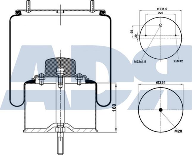 ADR 51614001 - Metallipalje, ilmajousitus inparts.fi