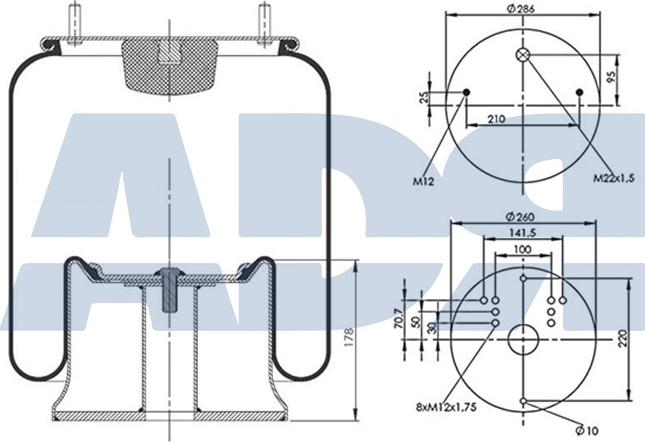 ADR 51392401 - Metallipalje, ilmajousitus inparts.fi