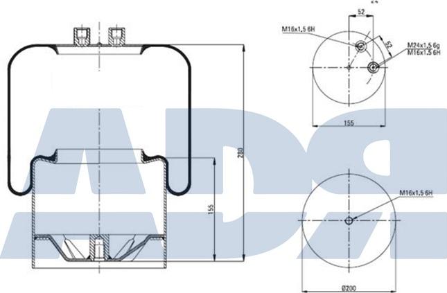 ADR 51328901 - Metallipalje, ilmajousitus inparts.fi