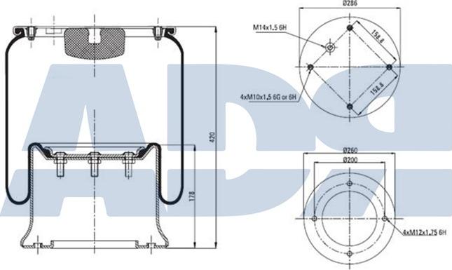 ADR 51370206 - Metallipalje, ilmajousitus inparts.fi